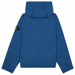 Stone Island Veste à Capuche Uni | Bleu Hot