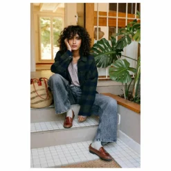 Femme Sacrécoeur Vestes, Blousons|Veste Balma Holly Carreaux Laine |