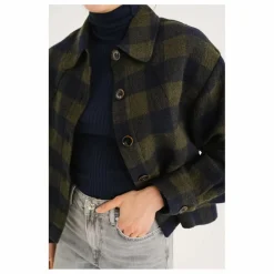 Femme Sacrécoeur Vestes, Blousons|Veste Balma Holly Carreaux Laine |