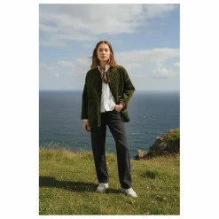 Femme Sacrécoeur Veste Bari Zephir Brodée Velours |