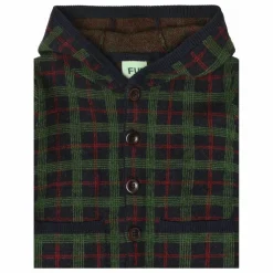 Clearance FUB Veste Carreaux Laine de Mérinos Bébé | Vert
