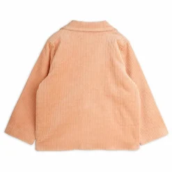 New Mini Rodini Veste Clover Velours Côtelé | Saumon