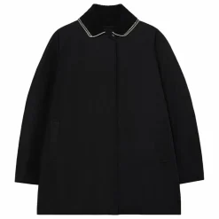 Femme Cordera Veste Col Crochet |