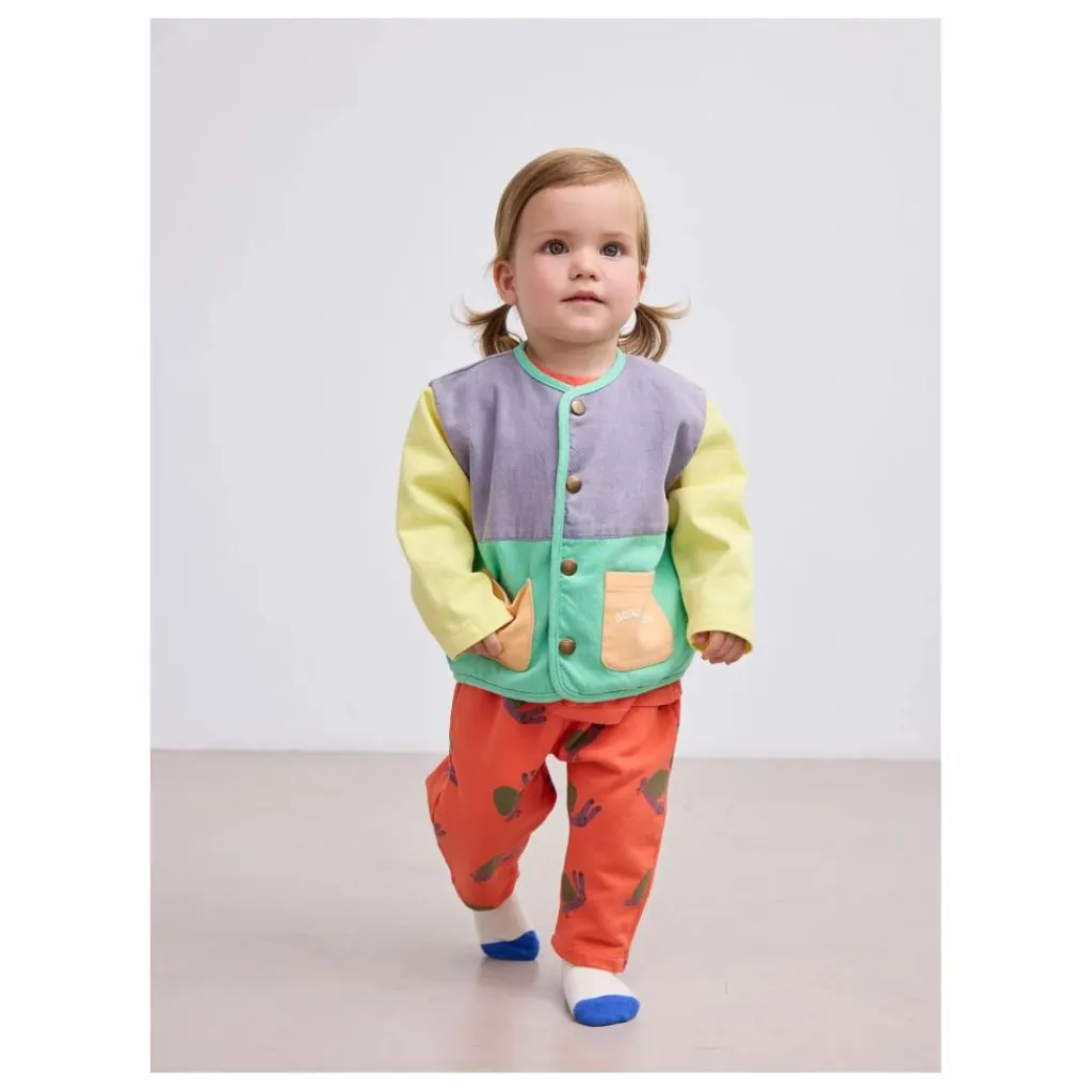 Discount Bobo Choses Veste Colorblock Fibres Recyclées | Lavande