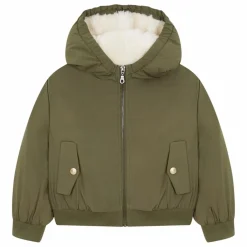 Outlet Hundred Pieces Veste courte moltonnée | Vert kaki