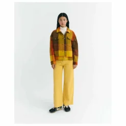 New Thinking Mu Veste Creek Blanket Frans Coton Bio | Orange