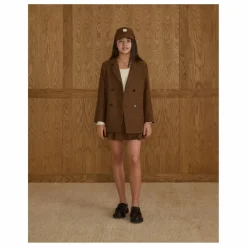 New Rylee + Cru Veste Croisée | Tabac