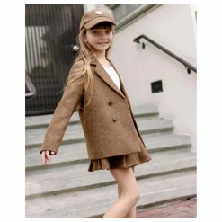 Rylee + Cru Veste Croisée Mini | Tabac Clearance