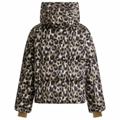 Fusalp Veste de Ski Ada Léopard | Marron clair New