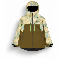 New Picture Veste de Ski Exa Fleurie | Vert kaki