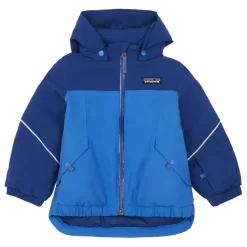 Patagonia Veste de Ski Polyester Recyclé | Bleu Hot
