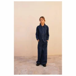 Longlivethequeen Veste Denim Poches | Denim brut Online