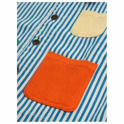 Enfant Bobo Choses Veste Denim Rayée Color Block |