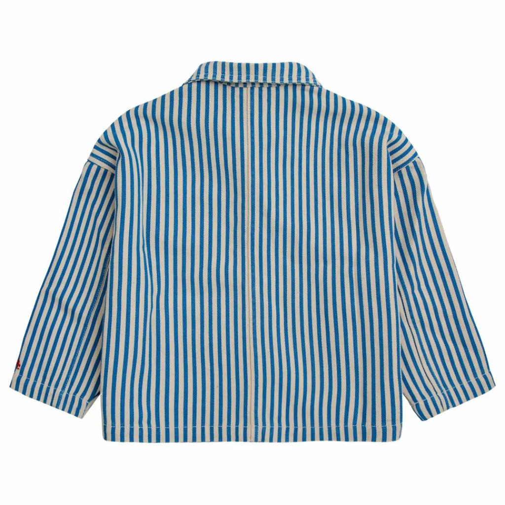 Enfant Bobo Choses Veste Denim Rayée Color Block |