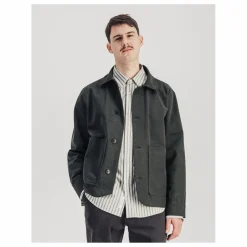 Parages Veste Dubliner Twill | Vert kaki Outlet