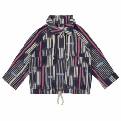 the new society Veste Echo Coton Bio | Bleu marine Clearance