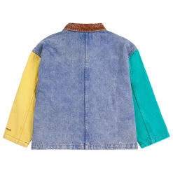 Outlet Bobo Choses Veste en Jean Colorblock Coton Bio | Bleu