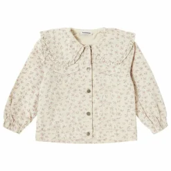 Enfant Tocoto Vintage Veste en Jean Fleurs |