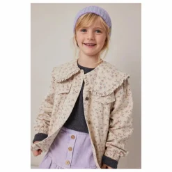 Enfant Tocoto Vintage Veste en Jean Fleurs |