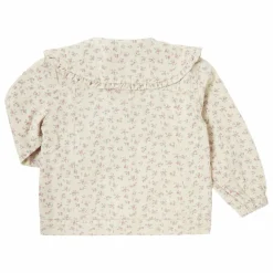 Enfant Tocoto Vintage Veste en Jean Fleurs |