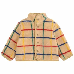 Hot Bobo Choses Veste Façon Sherpa Fibres Recyclées Bébé | Beige