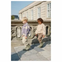 Enfant Konges Sløjd Manteaux, Blousons|Manteaux, Blousons|Veste Façon Sherpa Jody Ancres Fibres Recyclées |