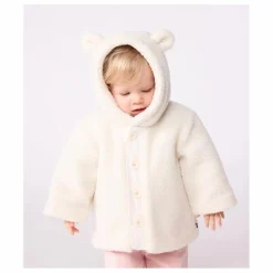 Petit Bateau Manteaux, Blousons, Pilotes|Veste Façon Sherpa Oreilles |