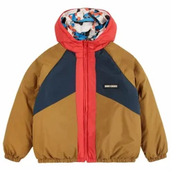 Clearance Bobo Choses Veste Imperméable Réversible Fibres Recyclées | Blanc