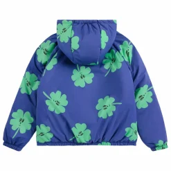 Bobo Choses Veste Imperméable Réversible Trèfles Fibres Recyclées | Violet Discount