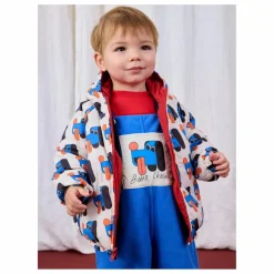 Bobo Choses Veste Imperméable Réversible Fibres Recyclées Bébé | Bleu Sale