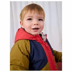 Bobo Choses Veste Imperméable Réversible Fibres Recyclées Bébé | Bleu Sale