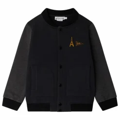 Bonpoint Veste Jaber Coton Bio | Noir Clearance