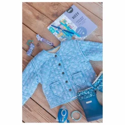 Bonton Veste Louane | Bleu Hot