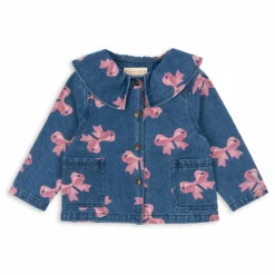 Enfant Konges Sløjd Manteaux, Blousons, Pilotes|Manteaux, Blousons|Veste Magot Nœud Coton Bio |