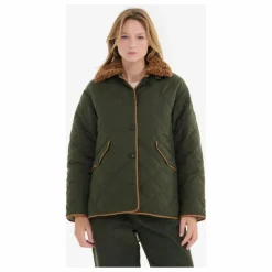 Aigle Veste Matelassée Déperlante Fibres Recyclées | Vert kaki Online