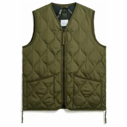 Femme Taion Veste Militaire Sans Manche Unisexe Col V |