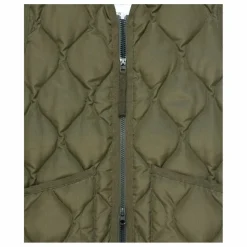 Femme Taion Veste Militaire Sans Manche Unisexe Col V |