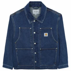 Homme Carhartt WIP Doudounes, Parkas, Vestes|Veste OG Double Front Denim Coton Bio |