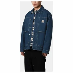 Homme Carhartt WIP Doudounes, Parkas, Vestes|Veste OG Double Front Denim Coton Bio |