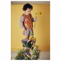 Enfant Louise Misha Manteaux, Blousons|Veste Orisha Velours Milleraies |