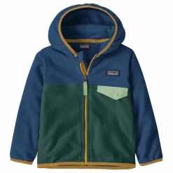 Enfant Patagonia Manteaux, Blousons|Manteaux, Blousons|Veste Polaire Micro D Snap-T Fibres Recyclées Bébé |