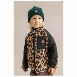 Enfant Flotte Veste Polaire Réversible Monceau Léopard Fibres Recyclées |