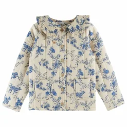 Enfant Emile et Ida Manteaux, Blousons, Pilotes|Manteaux, Blousons|Veste Quiltée Fleurie |