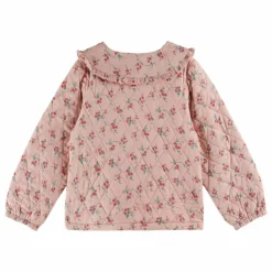 Outlet Emile et Ida Veste Quiltée Fleurie | Rose