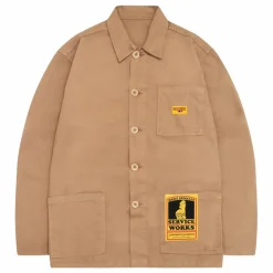 Homme Service Works Doudounes, Parkas, Vestes|Veste Ripstop Coverall Coton Bio |