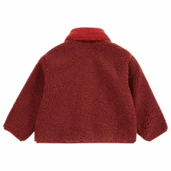 Bobo Choses Manteaux, Blousons, Pilotes|Manteaux, Blousons, Pilotes|Veste Réversible Façon Sherpa Canards Fibres Recyclées |