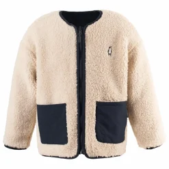 Enfant Gosoaky Veste Réversible Façon Sherpa Sleeping Lion |