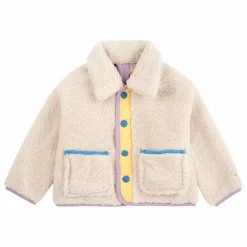 Bobo Choses Veste Réversible Façon Sherpa Fibres Recyclées | Lilas tLilas Clearance