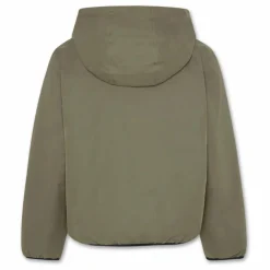 AO76 Veste Réversible Façon Sherpa Gordon | Vert olive Sale