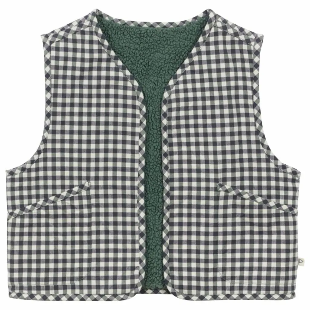 Arsène et Les Pipelettes Veste Réversible Giulia Sherpa | Vert Online